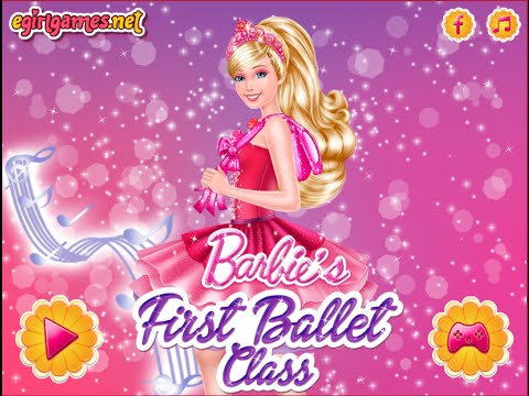 Barbie's First Ballet Class en juegos de barbie maquillaje