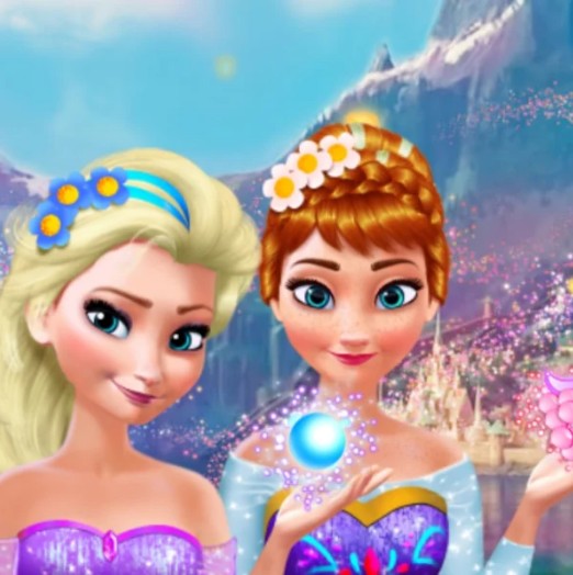 maquillaje makeover para anna y elsa - juegos de princesas