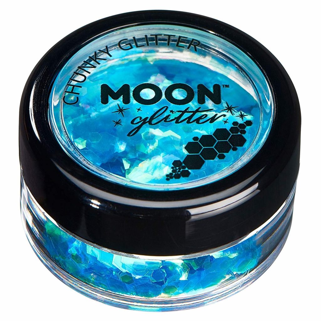 brillo cosmético para la piel moon glitter en amazon
