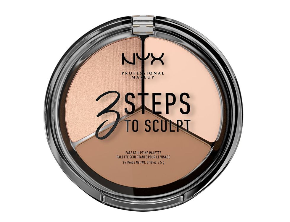 mejores productos nyx uso diario - Steps to Sculpt Face palette