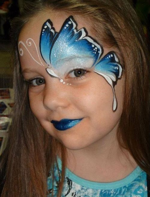 maquillaje artístico mariposa