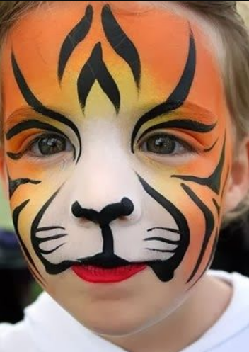 maquillaje tigre 