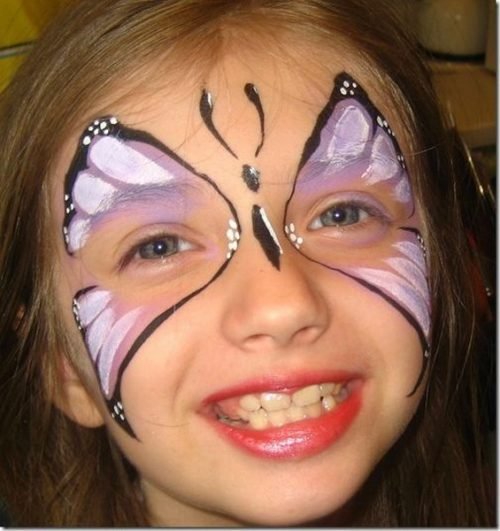 maquillaje fantasia mariposa
